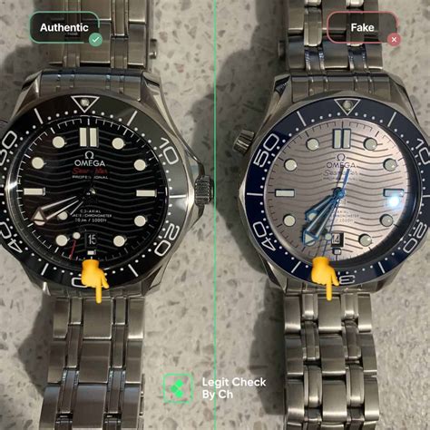 fake omega seamaster watches|how to identify omega watch.